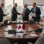 Casablanca : coopération économique franco-marocaine