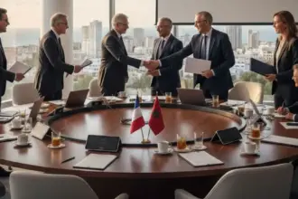 Casablanca : coopération économique franco-marocaine