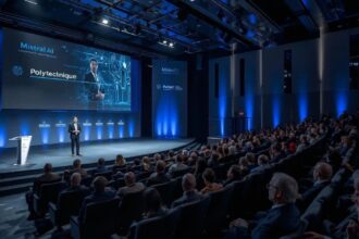 Conférence Mistral AI : Arthur Mensch à Polytechnique
