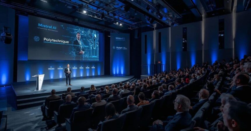 Conférence Mistral AI : Arthur Mensch à Polytechnique