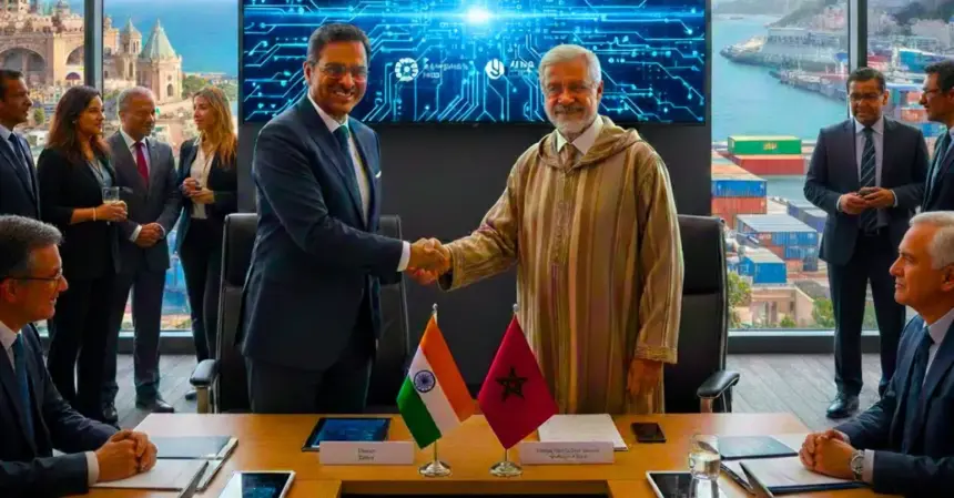 Cybersécurité, défense et hightech : Des entreprises indiennes envisagent d’investir au Maroc