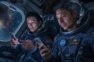 NASA : Les astronautes autorisés à emporter leurs smartphones dans l'espace