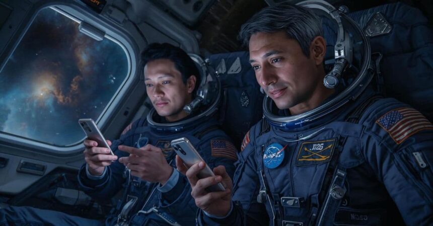 NASA : Les astronautes autorisés à emporter leurs smartphones dans l'espace