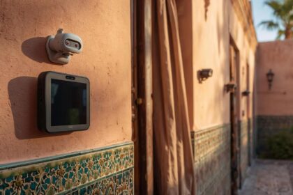 Sécurité résidentielle connectée au Maroc