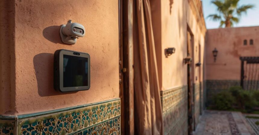 Sécurité résidentielle connectée au Maroc