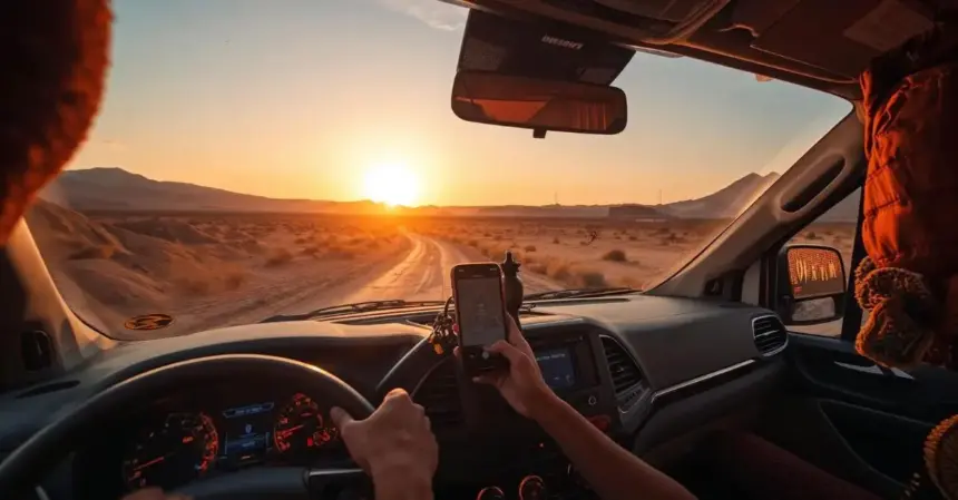 Vanlife au Maroc : Les meilleures apps pour trouver des spots de campement sécurisés