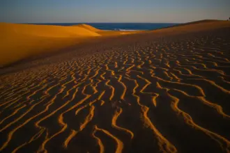 Foum El Oued, la plage préférée des habitants de Laâyoune