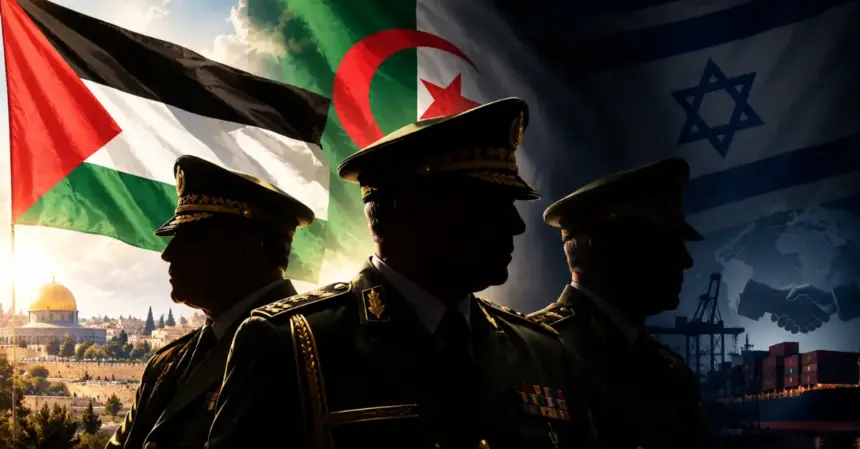 L'Algérie, palestinienne de jour, israélo-américaine de nuit
