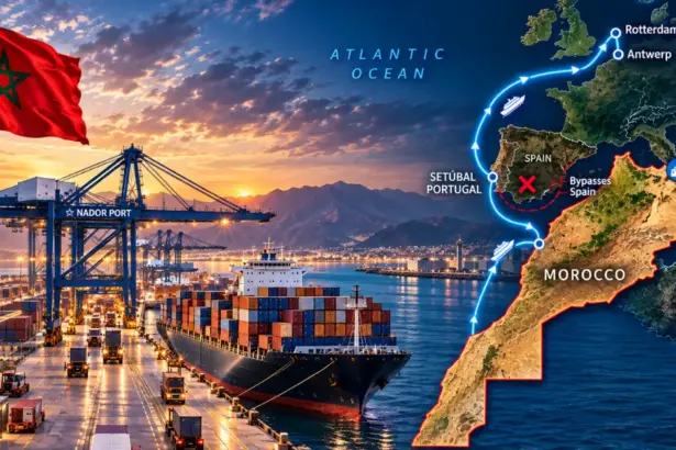 Maroc, la nouvelle route maritime qui contourne l'Espagne