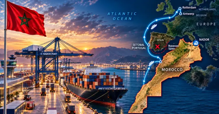Maroc, la nouvelle route maritime qui contourne l'Espagne