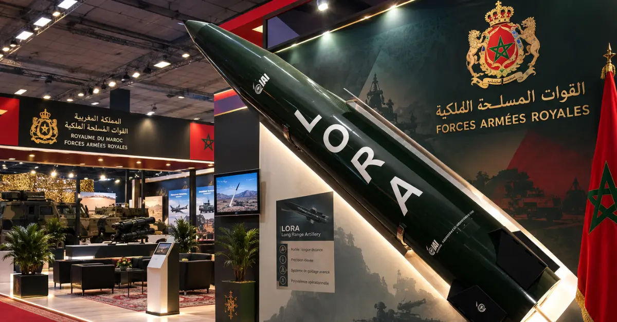 Missile LORA au Maroc