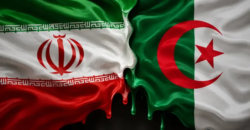 Pendant que l’Iran frappe le Golfe, Alger accueille le président iranien