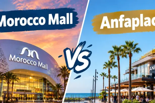 Shopping : Morocco Mall vs Anfaplace, lequel choisir au Maroc ?
