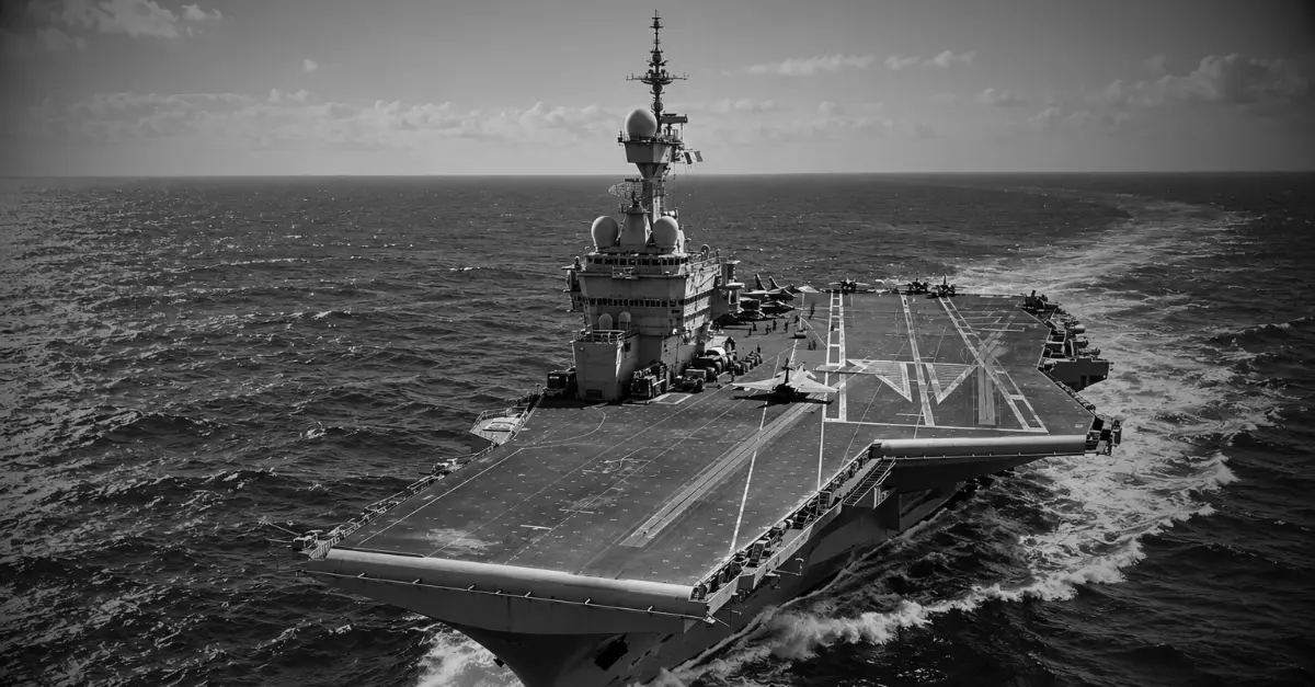 Charles de Gaulle aircraft carrier