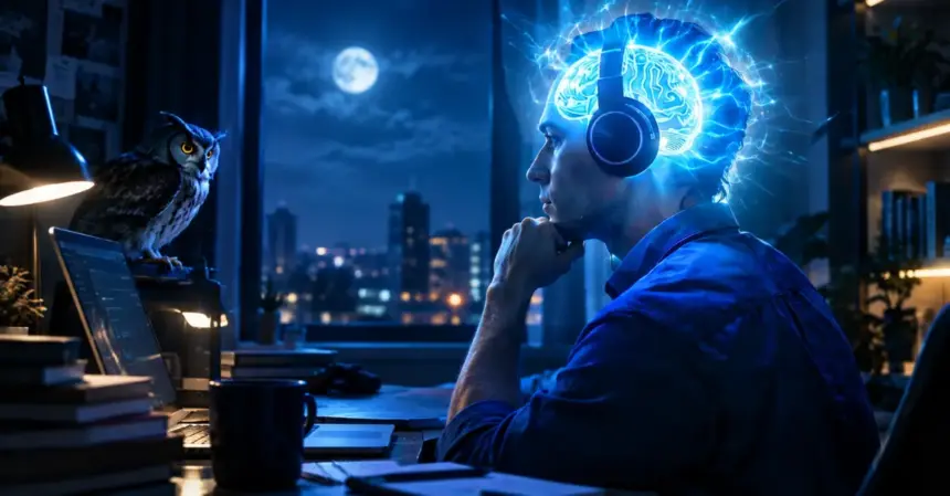 Oiseaux de nuit et QI élevé, que vaut vraiment la corrélation