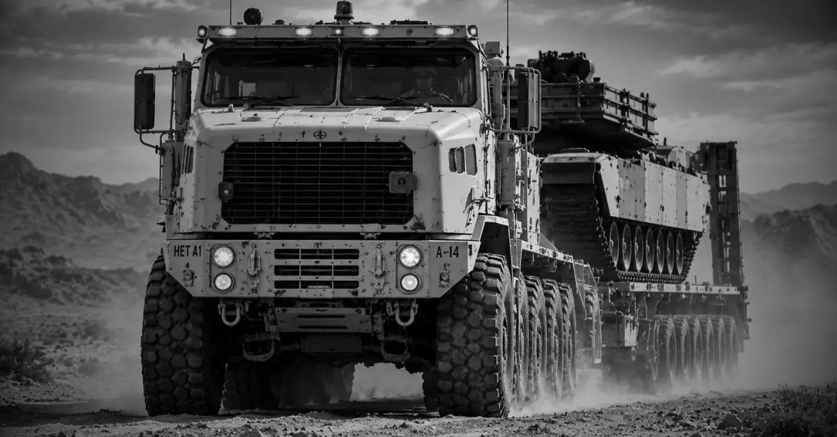 Oshkosh Defense wins a new Moroccan order for 50 HET A1 tractors