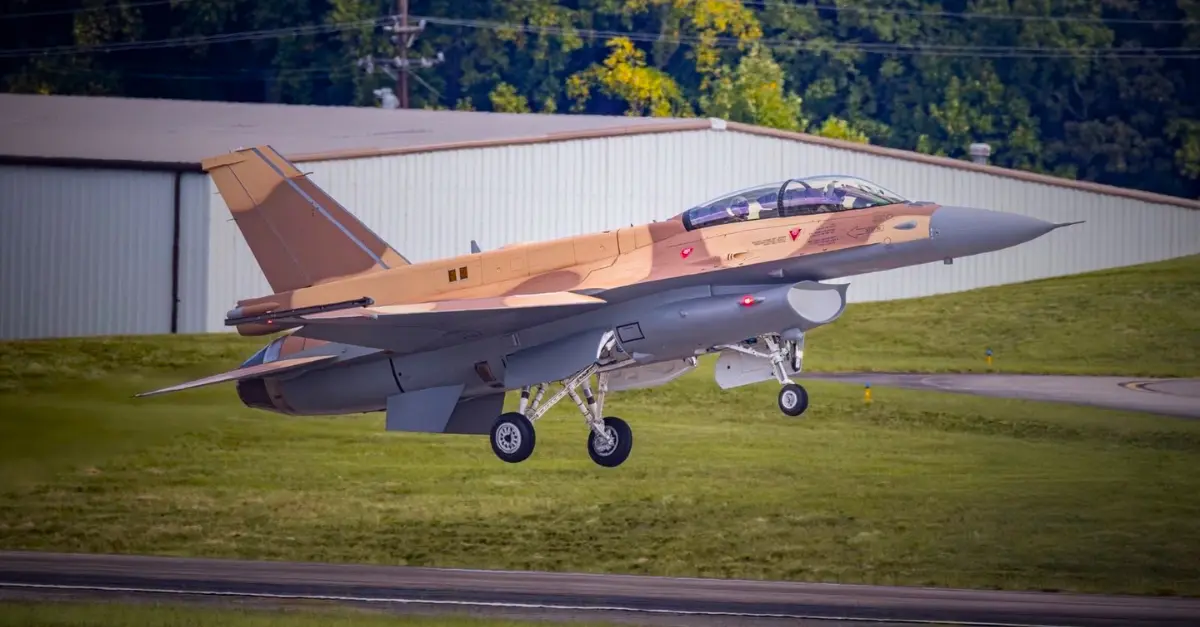 Premier vol du F-16 Block 72 marocain