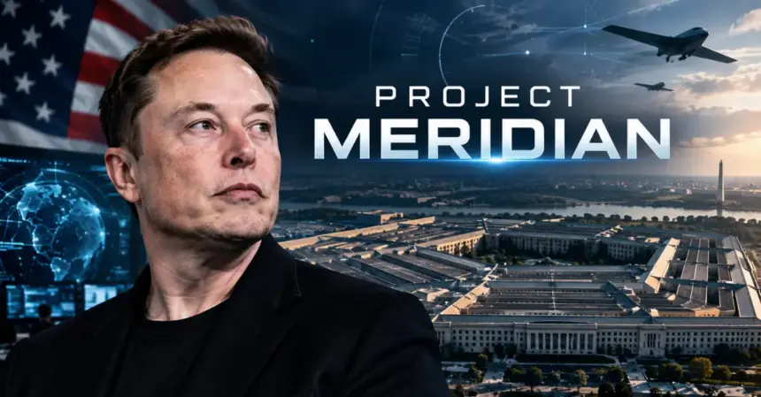 Project Meridian, le Pentagone confie à Elon Musk l'étude de la guerre du futur