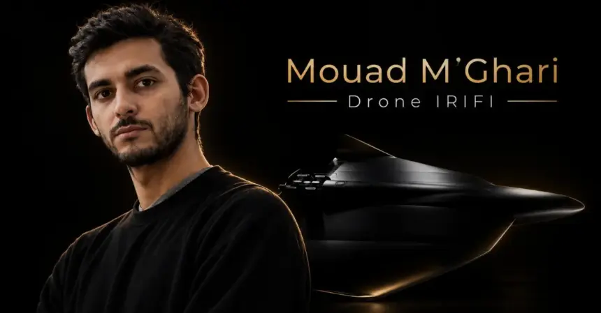 Qui est Mouad M'Ghari, le concepteur du drone IRIFI