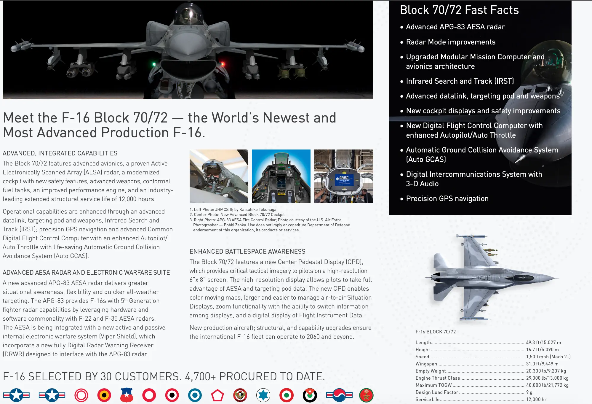 F-16 Block 72